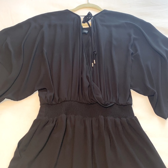 White House Black Market Black Romper - Picture 2 of 3